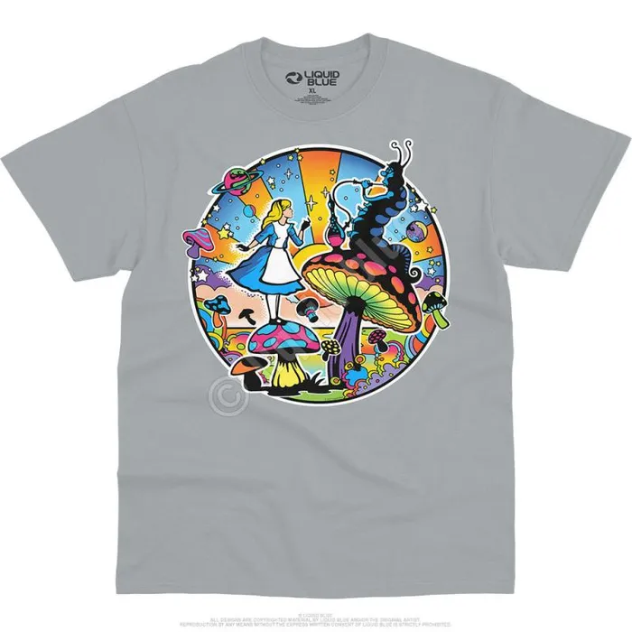 Liquid Blue TShirt Men Alice Mod TShirt