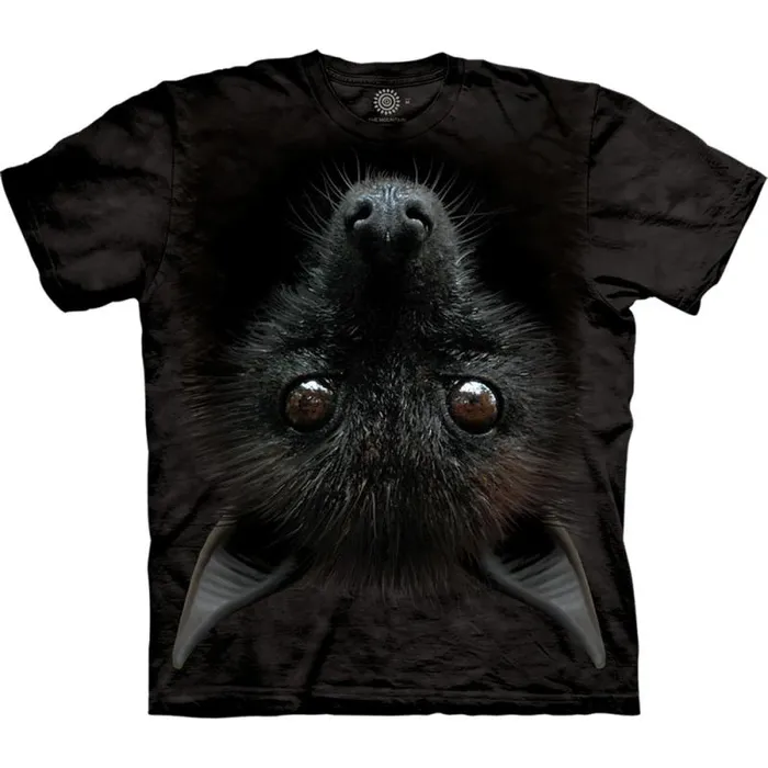 Liquid Blue TShirt Men Bat Head Classic Cotton TShirt
