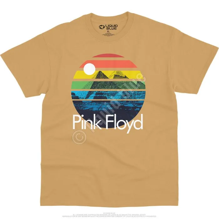 Liquid Blue TShirt Men Dark Side Sunset TShirt