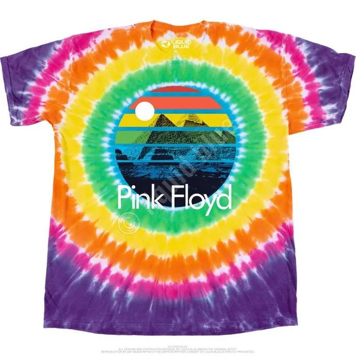 Liquid Blue TShirt Men Dark Side Sunset TShirt
