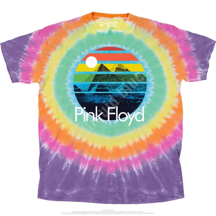 Liquid Blue TShirt Men Dark Side Sunset TShirt