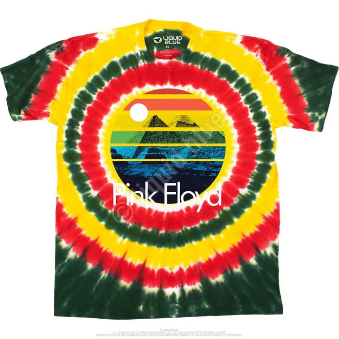 Liquid Blue TShirt Men Dark Side Sunset TShirt