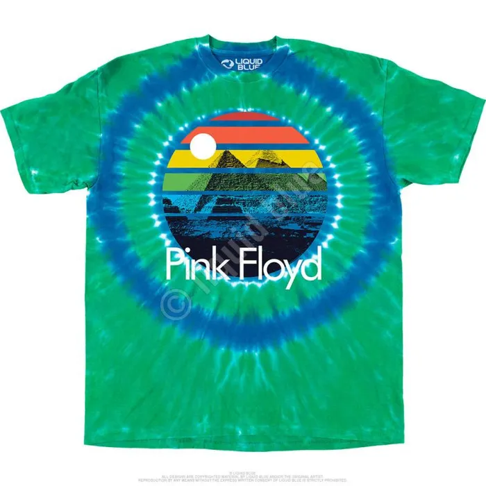Liquid Blue TShirt Men Dark Side Sunset TShirt