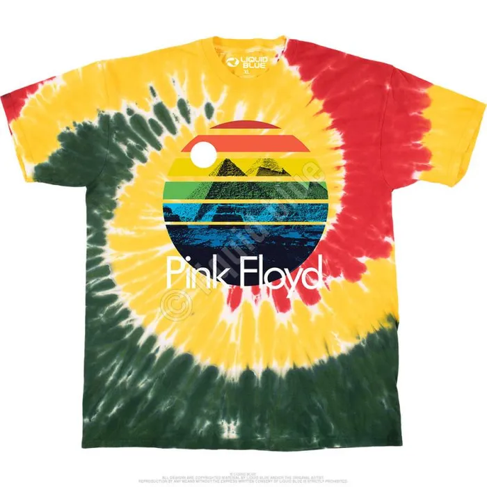 Liquid Blue TShirt Men Dark Side Sunset TShirt