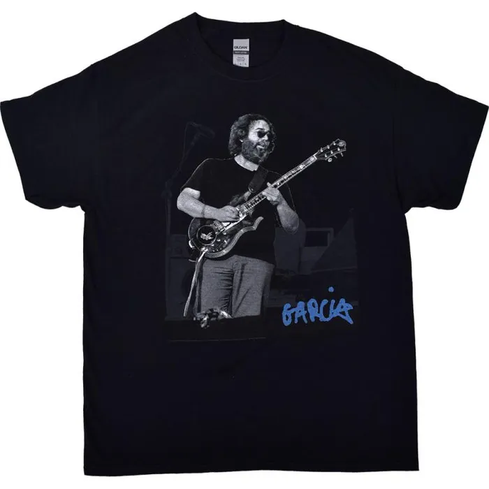 Liquid Blue TShirt Men Garcia Live Black TShirt
