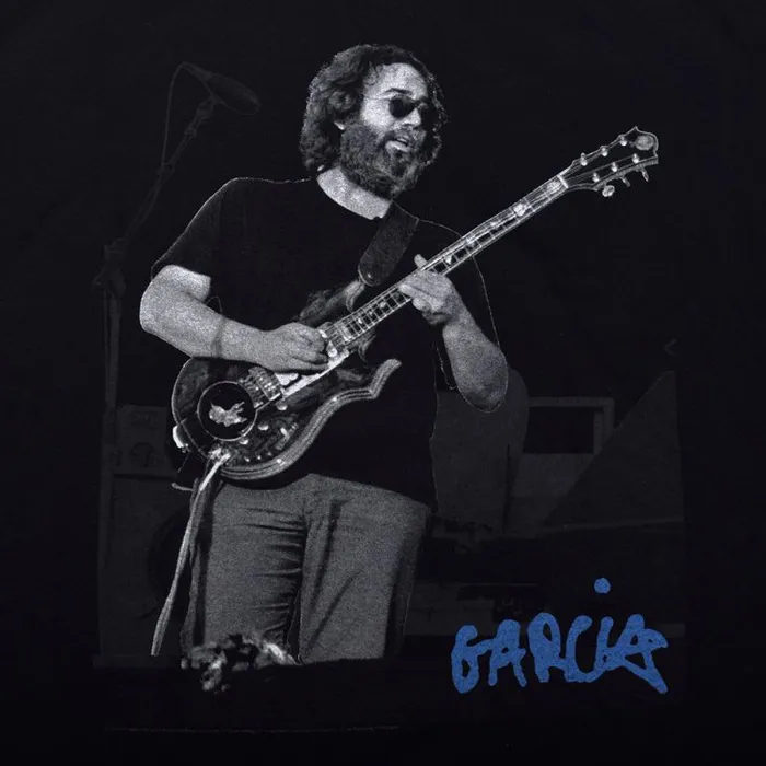 Liquid Blue TShirt Men Garcia Live Black TShirt