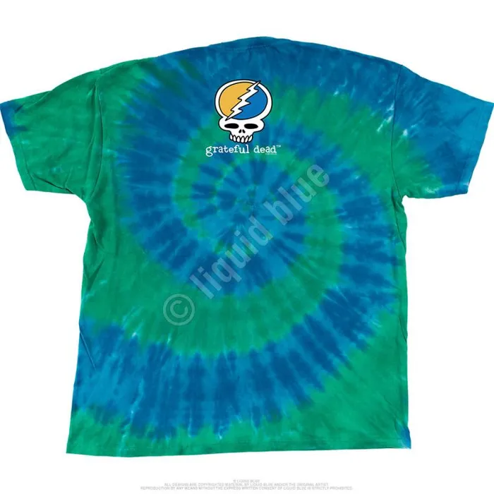 Liquid Blue TShirt Men Guitar Dead Is Better TShirt