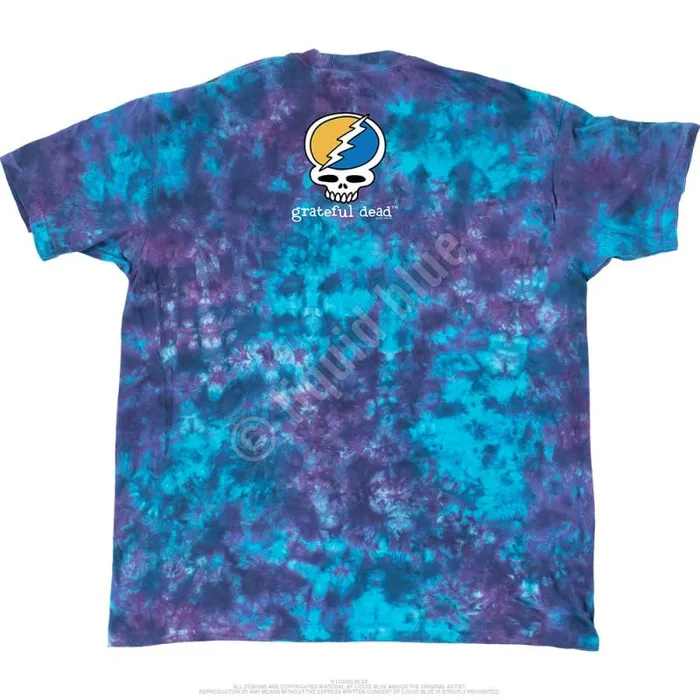 Liquid Blue TShirt Men Guitar Dead Is Better TShirt