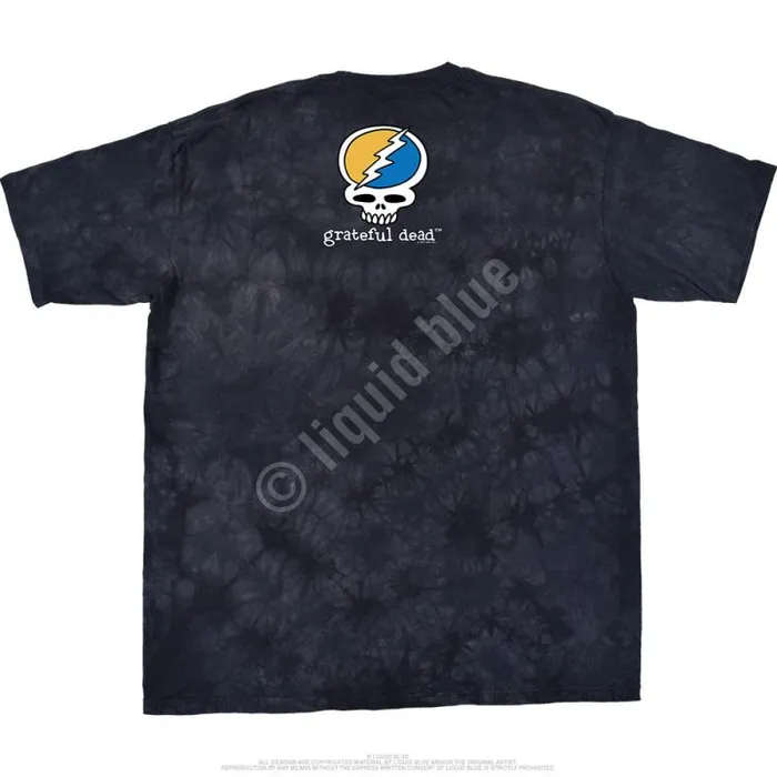Liquid Blue TShirt Men Guitar Dead Is Better TShirt