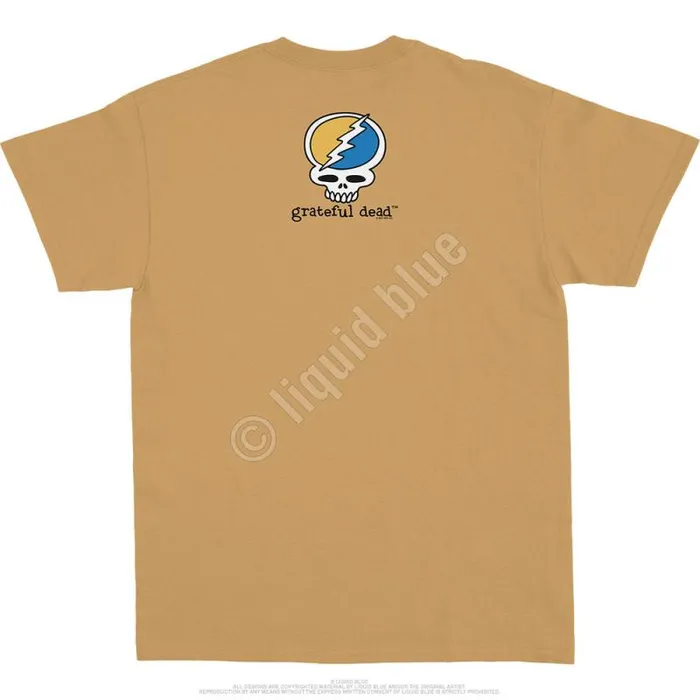 Liquid Blue TShirt Men Guitar Dead Is Better TShirt