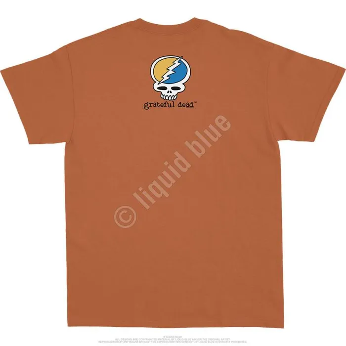 Liquid Blue TShirt Men Guitar Dead Is Better TShirt