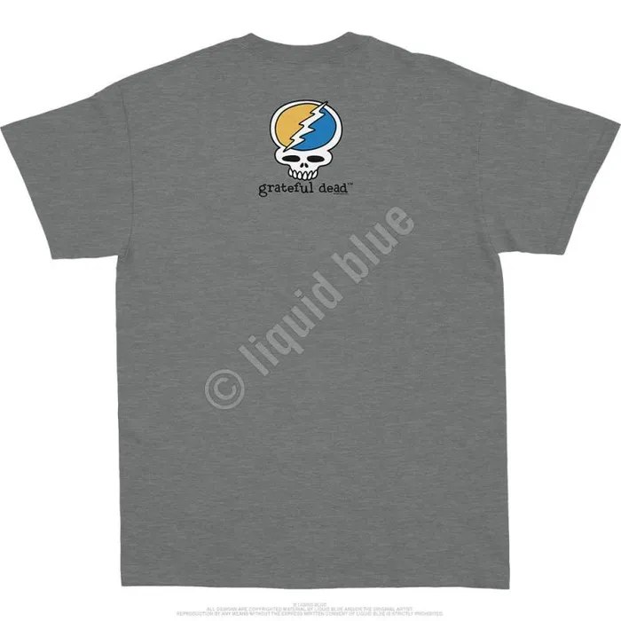 Liquid Blue TShirt Men Guitar Dead Is Better TShirt