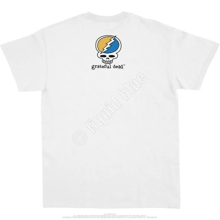 Liquid Blue TShirt Men Guitar Dead Is Better TShirt