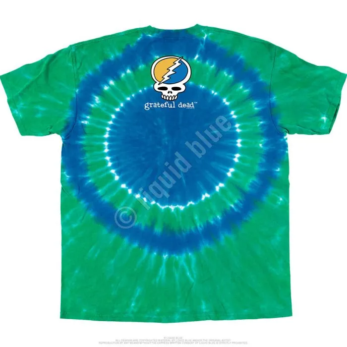 Liquid Blue TShirt Men Guitar Dead Is Better TShirt
