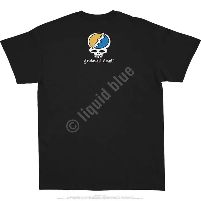 Liquid Blue TShirt Men Guitar Dead Is Better TShirt