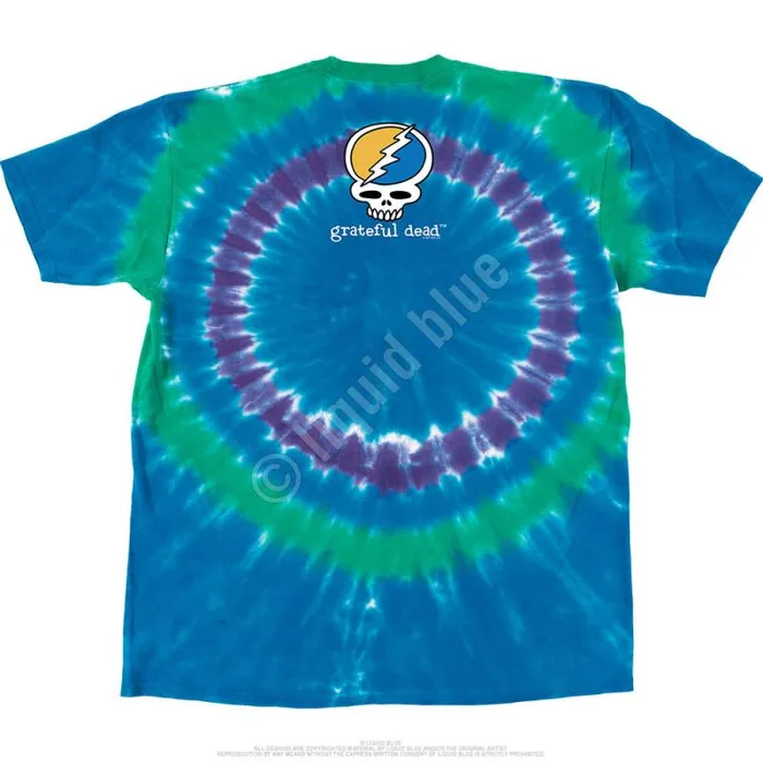 Liquid Blue TShirt Men Guitar Dead Is Better TShirt