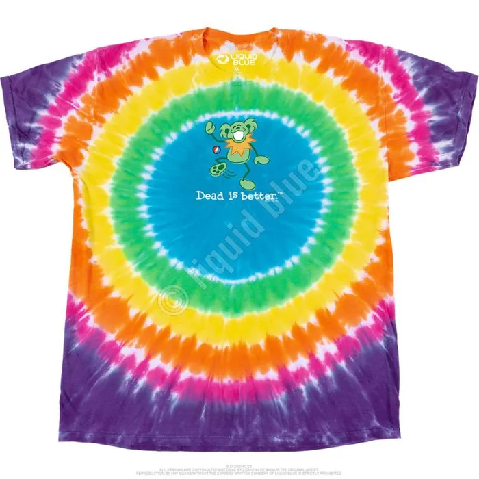 Liquid Blue TShirt Men Hacky Dead Is Better TShirt