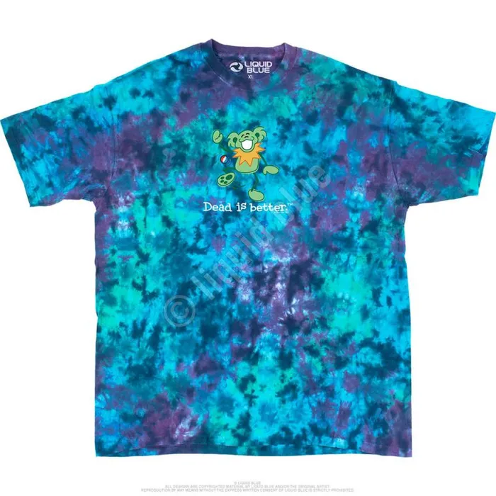 Liquid Blue TShirt Men Hacky Dead Is Better TShirt