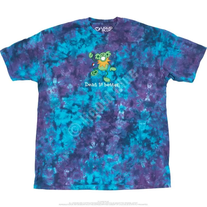 Liquid Blue TShirt Men Hacky Dead Is Better TShirt