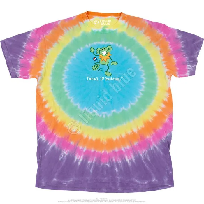 Liquid Blue TShirt Men Hacky Dead Is Better TShirt