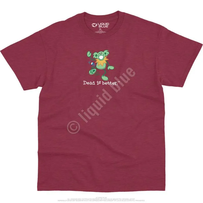 Liquid Blue TShirt Men Hacky Dead Is Better TShirt
