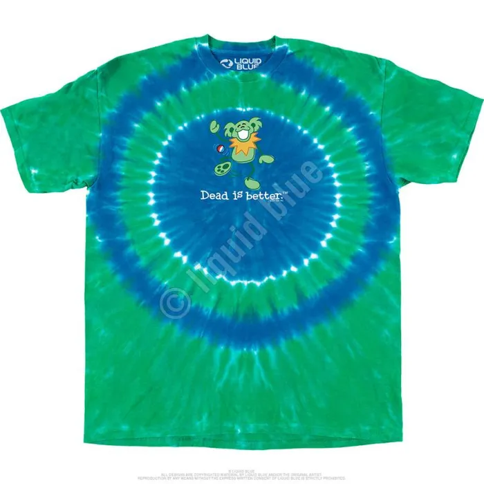 Liquid Blue TShirt Men Hacky Dead Is Better TShirt