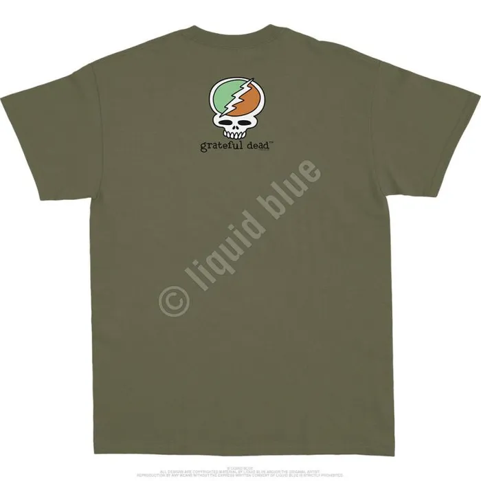 Liquid Blue TShirt Men Hacky Dead Is Better TShirt