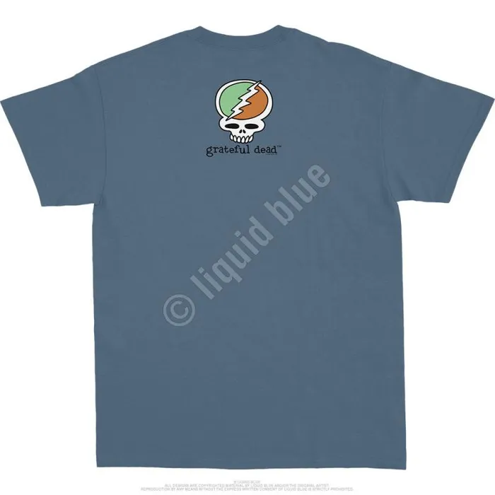 Liquid Blue TShirt Men Hacky Dead Is Better TShirt