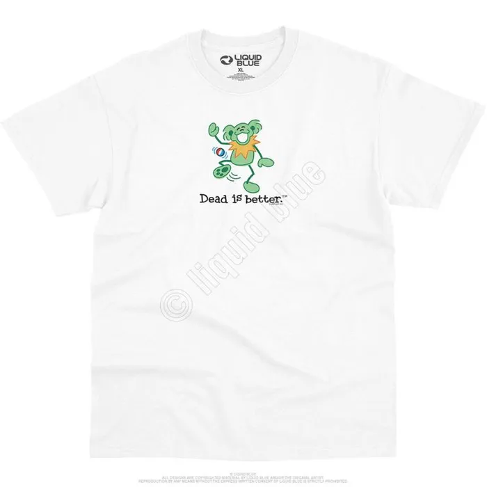 Liquid Blue TShirt Men Hacky Dead Is Better TShirt