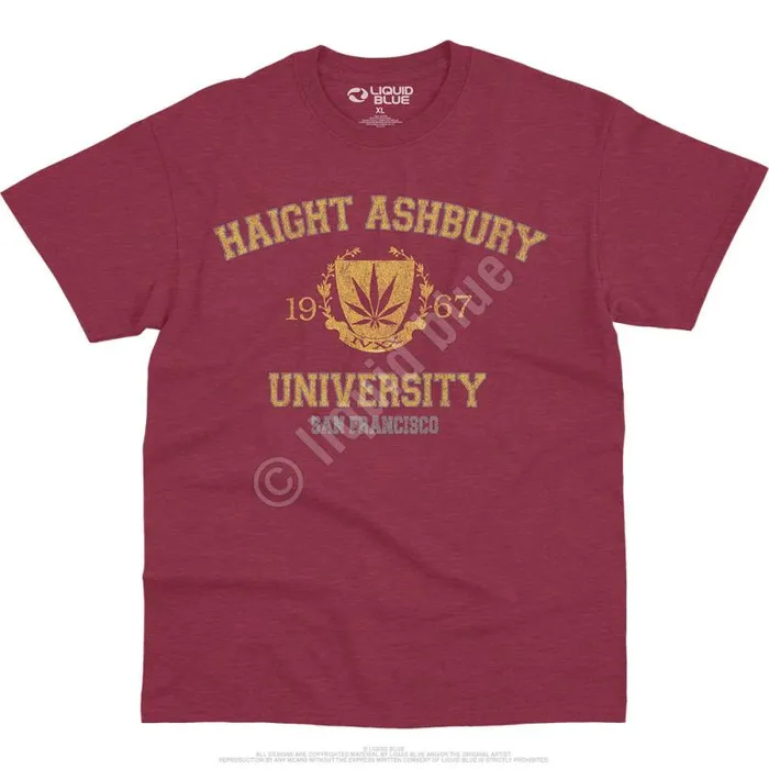 Liquid Blue TShirt Men Haight Ashbury TShirt
