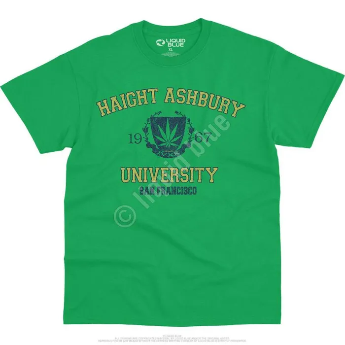 Liquid Blue TShirt Men Haight Ashbury TShirt