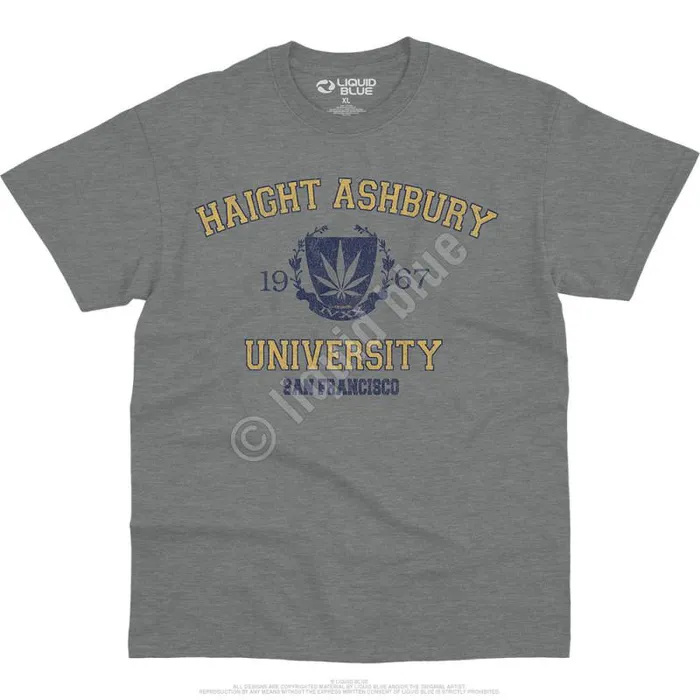 Liquid Blue TShirt Men Haight Ashbury TShirt