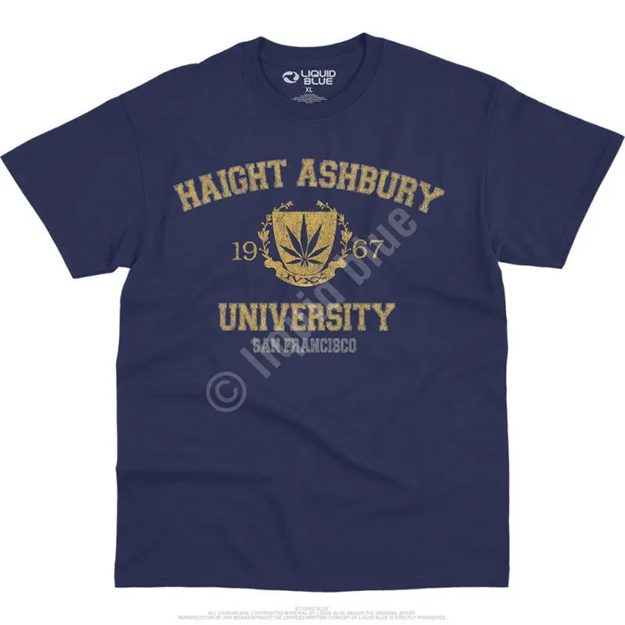 Liquid Blue TShirt Men Haight Ashbury TShirt