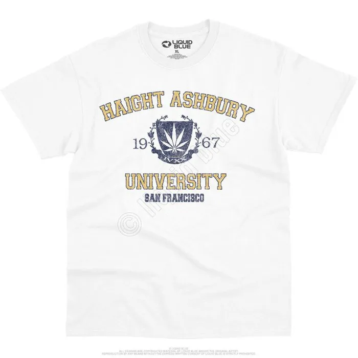 Liquid Blue TShirt Men Haight Ashbury TShirt