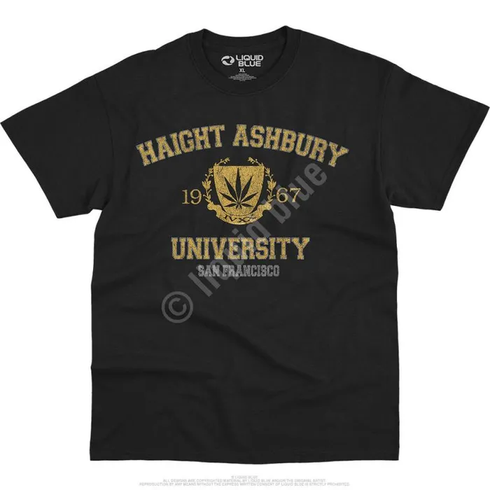 Liquid Blue TShirt Men Haight Ashbury TShirt