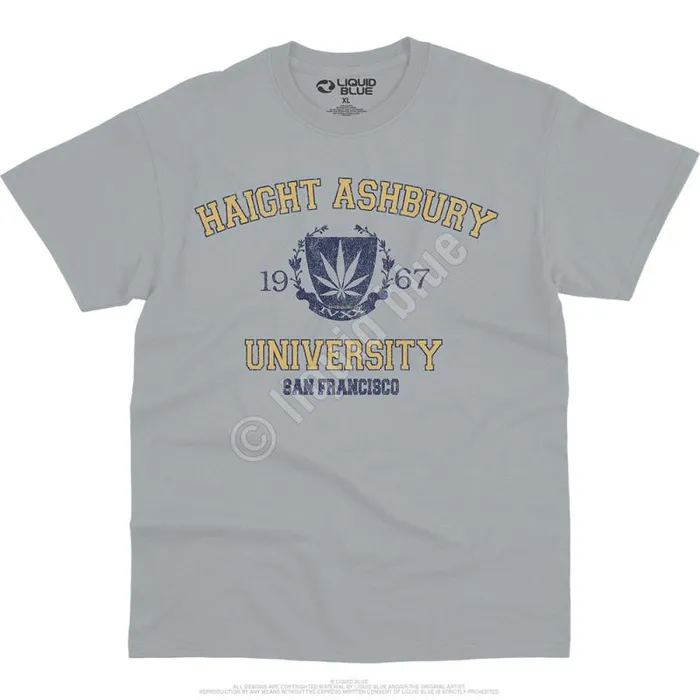 Liquid Blue TShirt Men Haight Ashbury TShirt