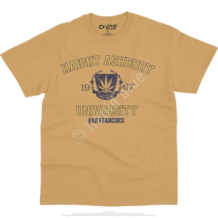 Liquid Blue TShirt Men Haight Ashbury TShirt