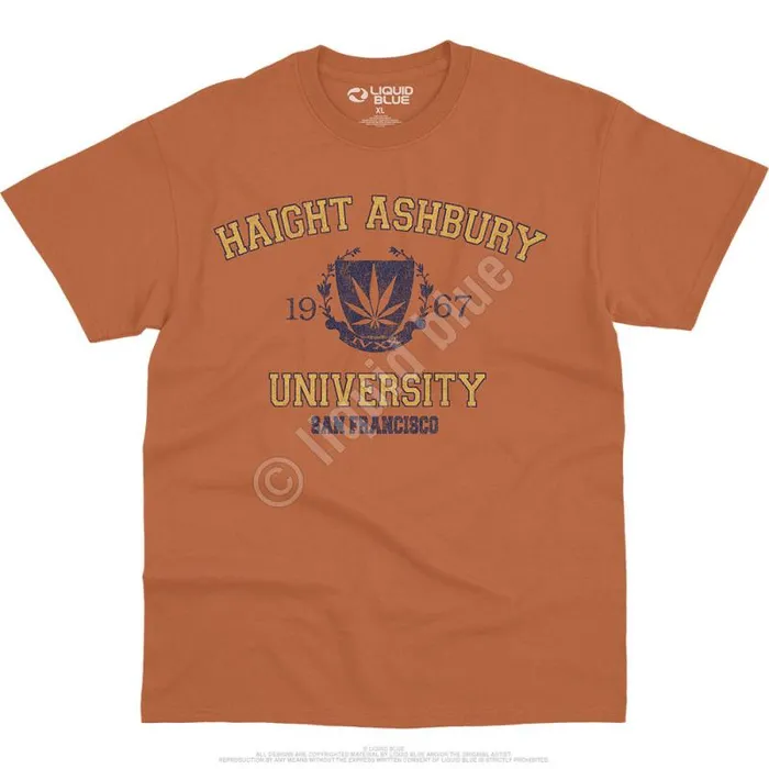 Liquid Blue TShirt Men Haight Ashbury TShirt