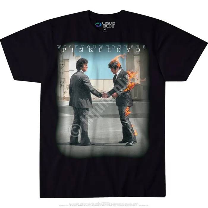 Liquid Blue TShirt Men Have A Cigar Black TShirt