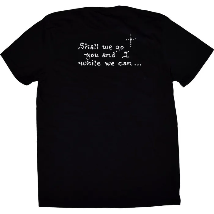 Liquid Blue TShirt Men Jerry Moon Black TShirt