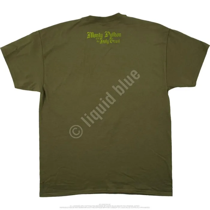 Liquid Blue TShirt Men Knights Of Ni Green TShirt