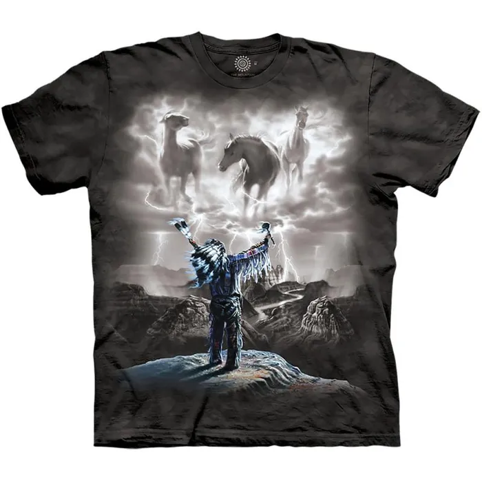 Liquid Blue TShirt Men Perfect World Classic Cotton TShirt