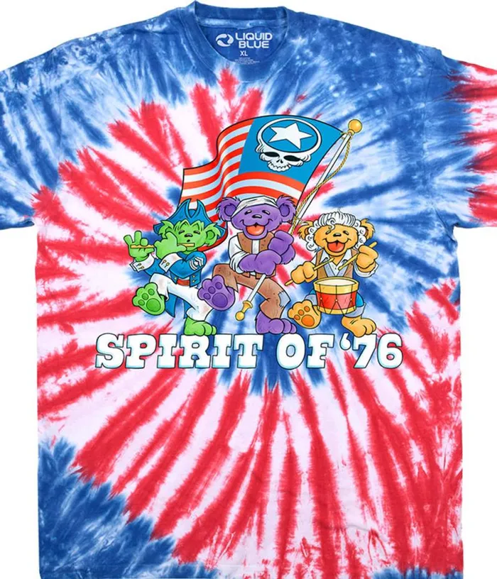 Liquid Blue TShirt Men Spirit Of 76 TShirt