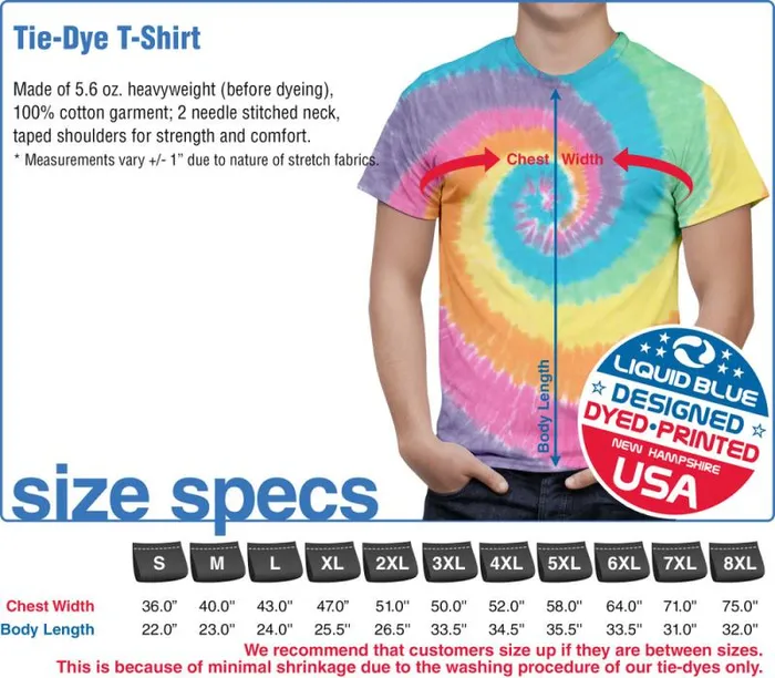 Liquid Blue TShirt Men Spirit Of 76 TShirt