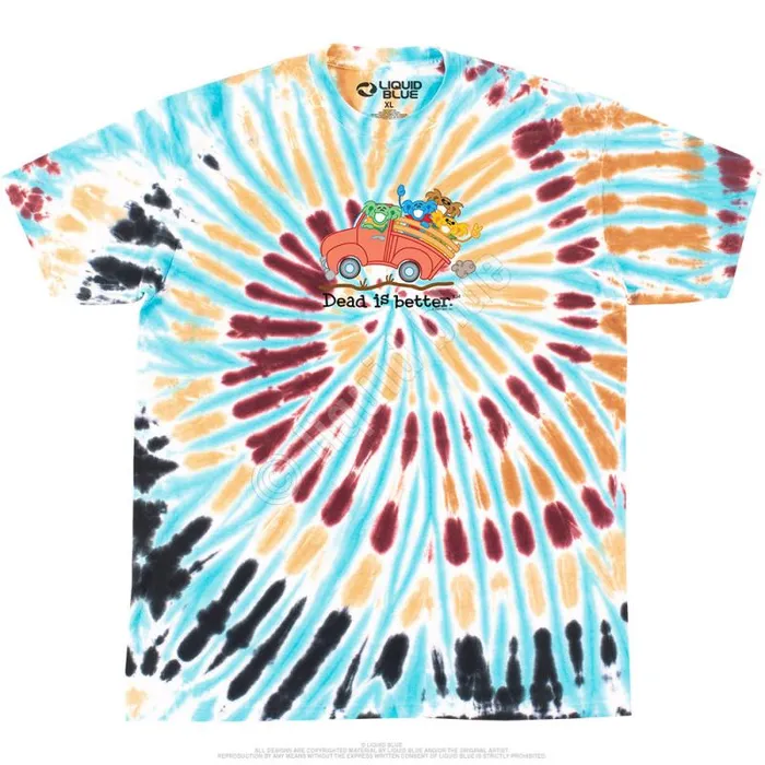 Liquid Blue TShirt Men Truck Dead Is Better TShirt