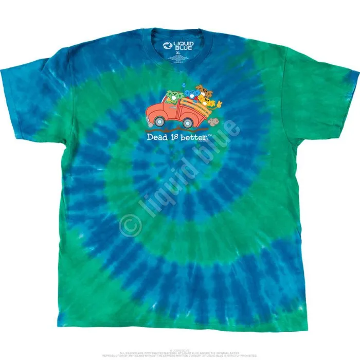 Liquid Blue TShirt Men Truck Dead Is Better TShirt
