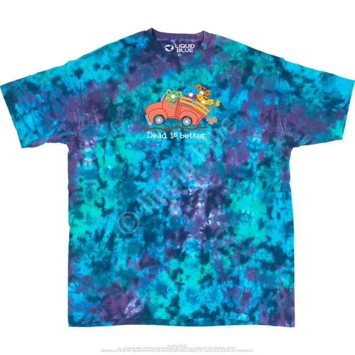 Liquid Blue TShirt Men Truck Dead Is Better TShirt