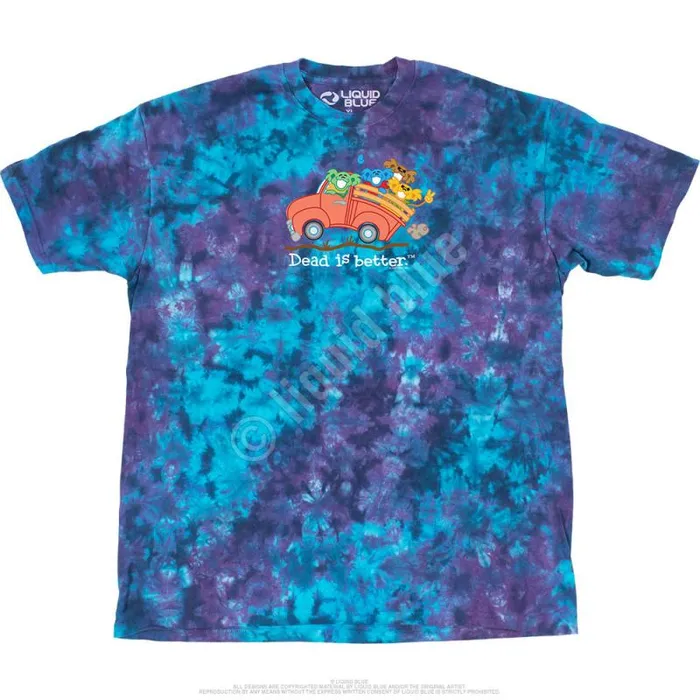 Liquid Blue TShirt Men Truck Dead Is Better TShirt