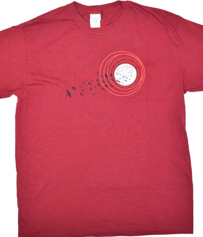Liquid Blue TShirt Men Widespread Panic Broomfield Halloween Red TShirt