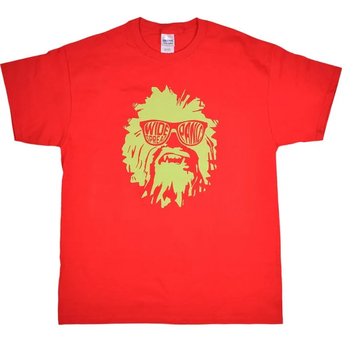 Liquid Blue TShirt Men Widespread Wukee Glasses Red TShirt